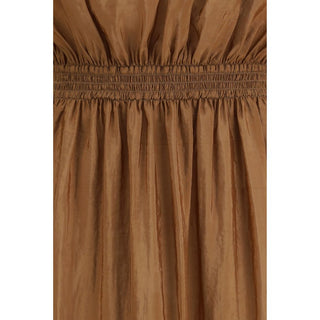 Saint Laurent Beige Polyester Casual Dress