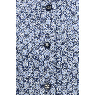 Gucci Blue Cotton Sleveless Jacket