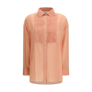 Golden Goose Brown Cotton Shirt