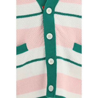Thom Browne Multicolor Cotton Cardigan