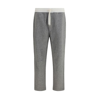 Brunello Cucinelli Gray Cotton Joggers (Workout Pants)