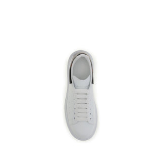Alexander McQueen White Calf Leather Bos Taurus Low Top Sneakers