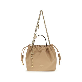 Chloé Beige Lamb Ovis Aries Aries Shoulder Bag