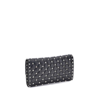Valentino Garavani Black Lamb Ovis Aries Aries Shoulder Bag