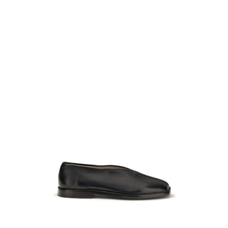 Lemaire Black Lamb Ovis Aries Aries Ballet Flats