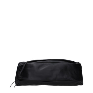 Jil Sander Black Leather Backpack