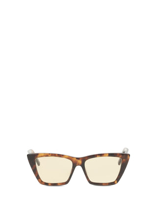 Saint Laurent Beige Acetate Sunglasses