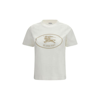 Burberry White Cotton Sportswear