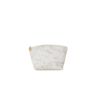Alviero Martini Prima Classe White Polyester Clutch Bag