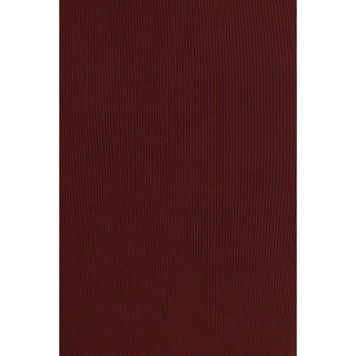 Max Mara Bordeaux Viscose Midi Skirt