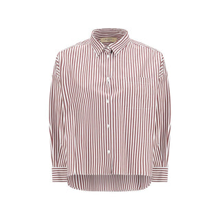 Max Mara Multicolor Cotton Pattern Shirt