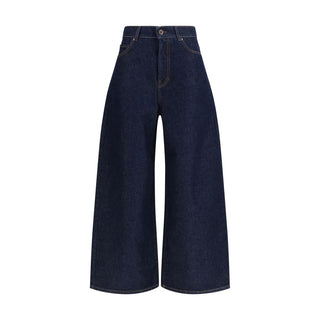 Max Mara Blue Cotton Jeans Denim