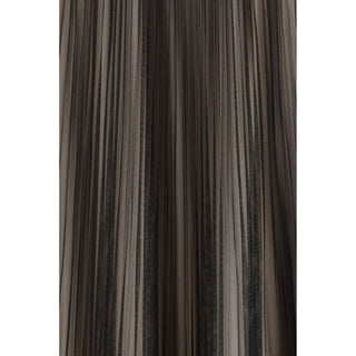 Max Mara Black Polyester Long Skirt