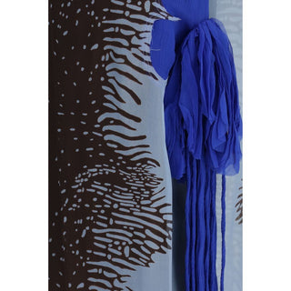 Ferragamo Multicolor Silk Cocktail Dress