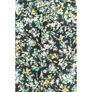 Valentino Multicolor Cotton Pattern Shirt