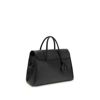 Jacquemus Black Calf Leather Bos Taurus Handbag