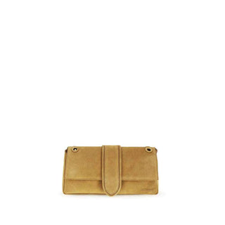 Jacquemus Beige Calf Leather Bos Taurus Shoulder Bag