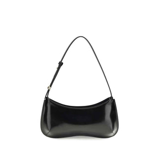 Jacquemus Black Calf Leather Bos Taurus Shoulder Bag