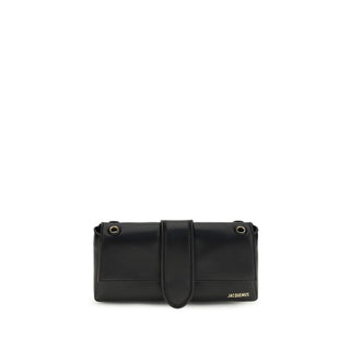 Jacquemus Black Calf Leather Bos Taurus Shoulder Bag