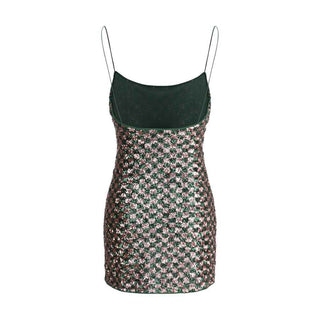 Oséree Multicolor Polyester Cocktail Dress