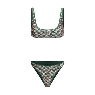 Oséree Multicolor Polyester Bikini