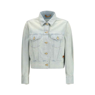 Jacob Cohen Blue Cotton Denim Jacket