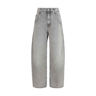 Jacob Cohen Gray Cotton Relaxed Fit Jeans