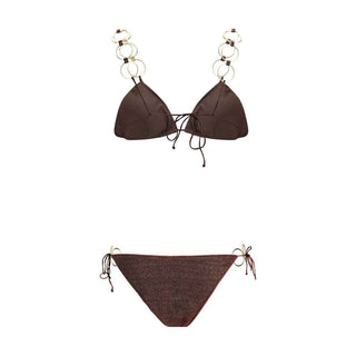 Oséree Brown Polyamide Bikini