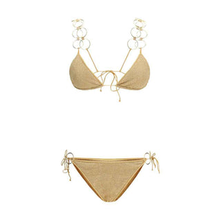 Oséree Gold Polyamide Bikini