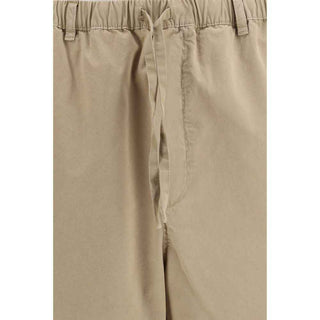 Ferragamo Beige Cotton Casual Pants