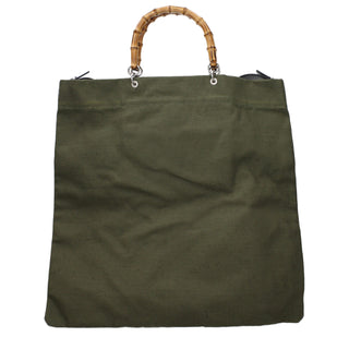 Jil Sander Green Fabric Handbag