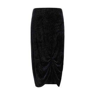 Valentino Black Viscose Long Skirt