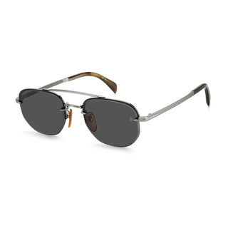 David Beckham Silver Metal Sunglasses