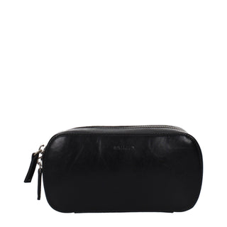 Jil Sander Black Leather Crossbody Bag