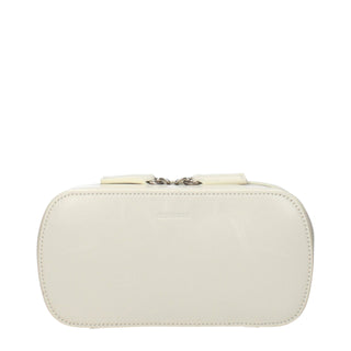 Jil Sander Beige Leather Crossbody Bag