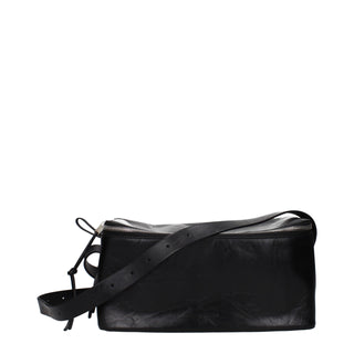 Jil Sander Black Leather Crossbody Bag