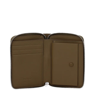 Jil Sander Brown Leather Wallet