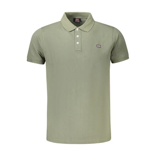 Norway 1963 Verde Cotton Men Polo