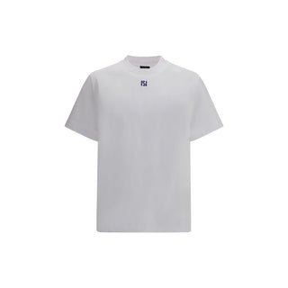 Fendi White Cotton T-Shirt