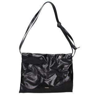 Jil Sander Black Leather Shoulder Bag