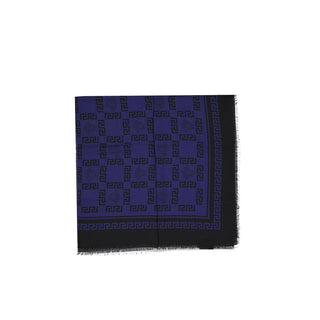 Versace Blue Modal Scarf