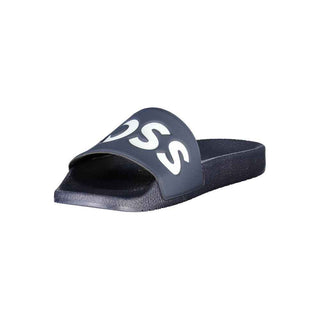 Hugo Boss Blu Poliuretano Men Ciabatta
