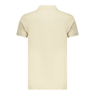 Norway 1963 Beige Cotton Men Polo Shirt