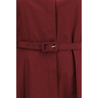 Gabriela Hearst Bordeaux Cotton Casual Dress