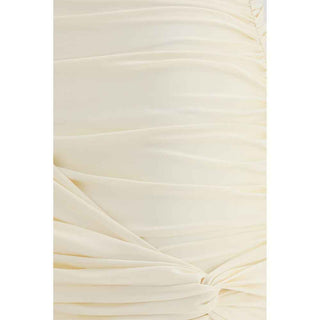 Magda Butrym Beige Fabric Mini Skirt