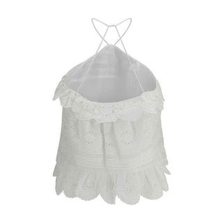 Marant Etoile White Polyester Sleeveles T-Shirt