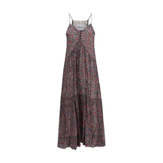 Marant Etoile Multicolor Cotton Casual Dress