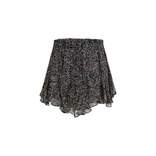 Marant Etoile Black Viscose Bermuda Shorts