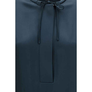 Giorgio Armani Blue Silk Blouse