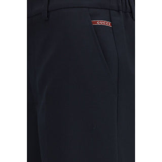 Gucci Black Cotton Short And Mini Shorts